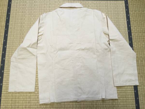帝國陸軍 白色 一種 作業衣　検;軍旗軍刀緒軍靴背嚢円匙飾緒 XL_2