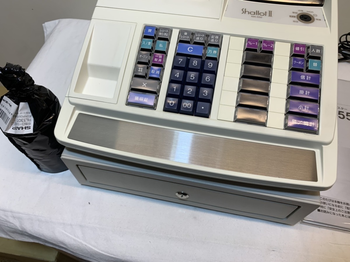 MA-550 東芝テック 電子レジスター レジスター TEC | 5部門 550の通販 