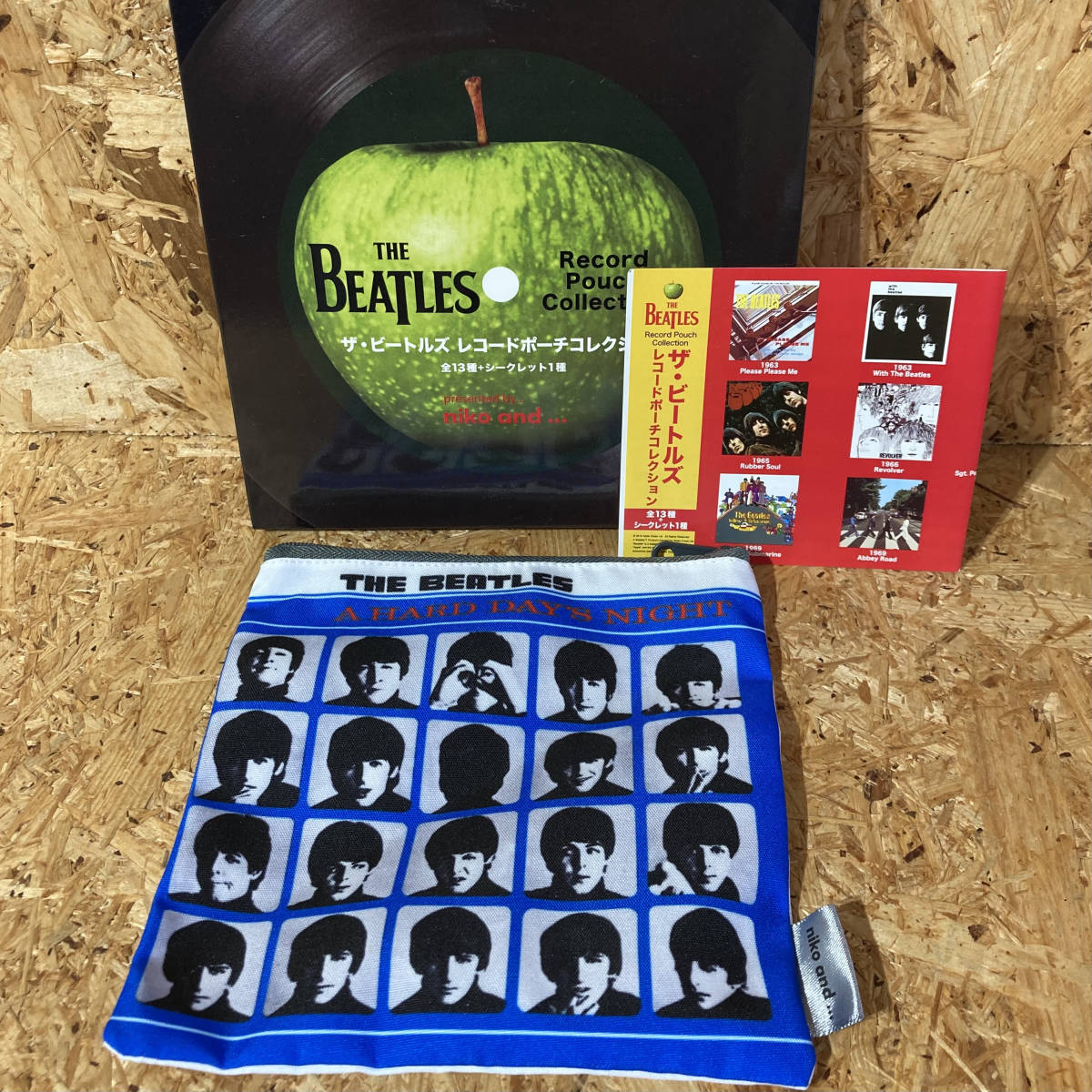 niko and... 別注 THE Beatles レコード ポーチ コラボ 別注 限定 