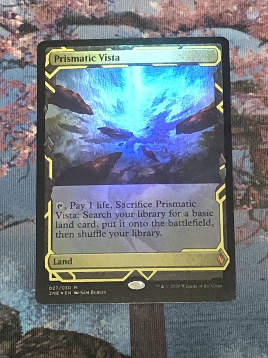 [MTG][英語FOIL] 虹色の眺望/Prismatic Vista [ZNE]