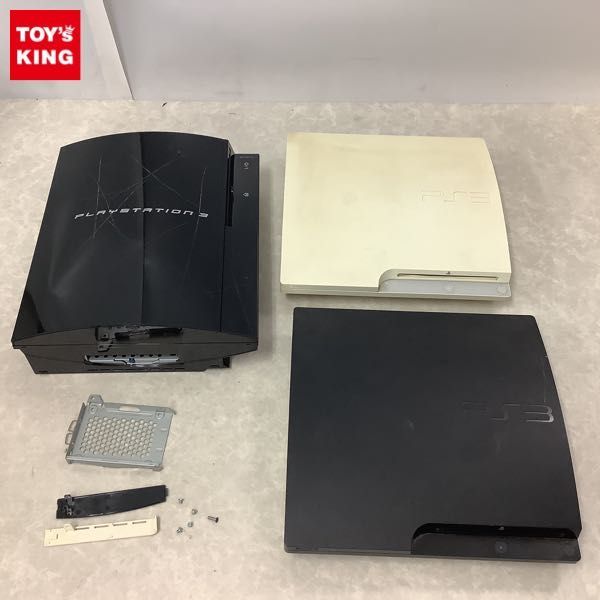 1円〜 訳あり ジャンク PS3 本体 CECH-3000B チャコールブラック