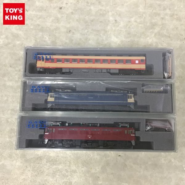 1円～ KATO Nゲージ EF65 500 特急色、キハ58 1100 他 / 鉄道模型 配