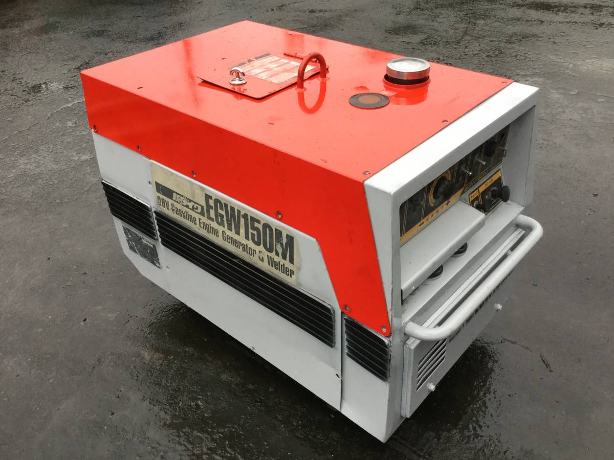 発電機兼用溶接機 新ダイワEGW150M 品(アーク溶接機)｜売買された
