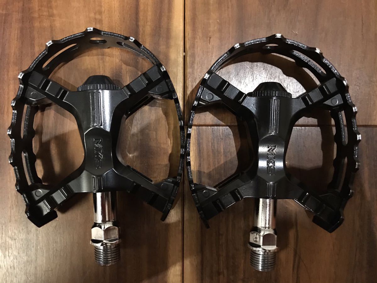 pedal XC-III trap MKS bear ペダル 三ヶ島 (all black) | MKS 