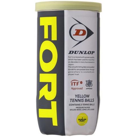 ★★新発売でも最安値に挑戦！！「送料無料」　ダンロップフォート（DUNLOP　FORT）テニスボール　2球入12缶　 新品未開封 本年7月入荷品