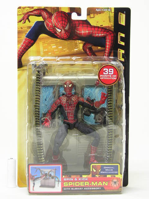 レビュー 映画『スパイダーマン2』6インチフィギュア ToyBiz