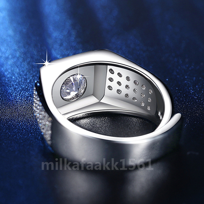 憧れな最高級 珍品 5ct ダイヤモンド 指輪 メンズ リング 男性用 アクセサリー ギフト 婚約 結婚式 豪華 絢爛 高級感 サイズ調節可 指輪 売買されたオークション情報 Yahooの商品情報をアーカイブ公開 オークファン Aucfan Com
