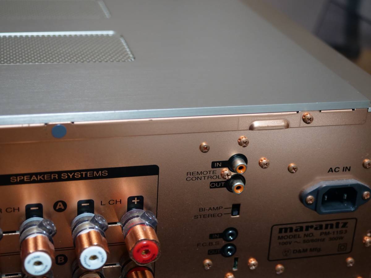 Marantz マランツ PM-11S3 中古美品 元箱付属品完備 プリメインアンプ 