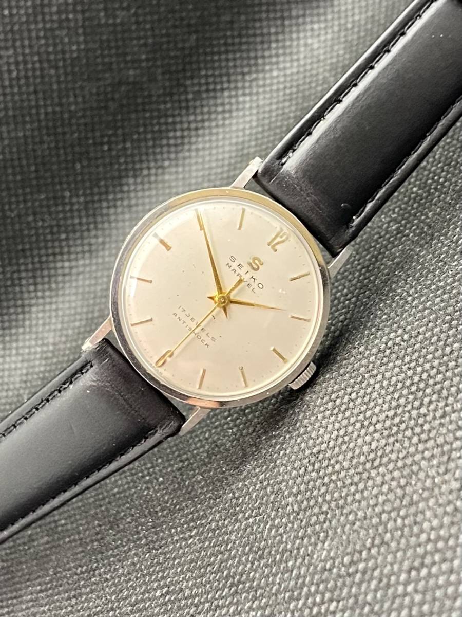 ★☆SEIKO マーベル Sマーク 17石手巻き☆★