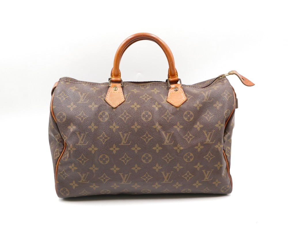 SALE，限定SALE LOUIS VUITTON ルイヴィトン ハンドバッグ スピーディ35 M41524 モノグラム キャンバス レザー ブラウン(ハンドバッグ)｜売買されたオークション情報、yahooの商品情報をアーカイブ公開 - オークフ かばん、バッグ