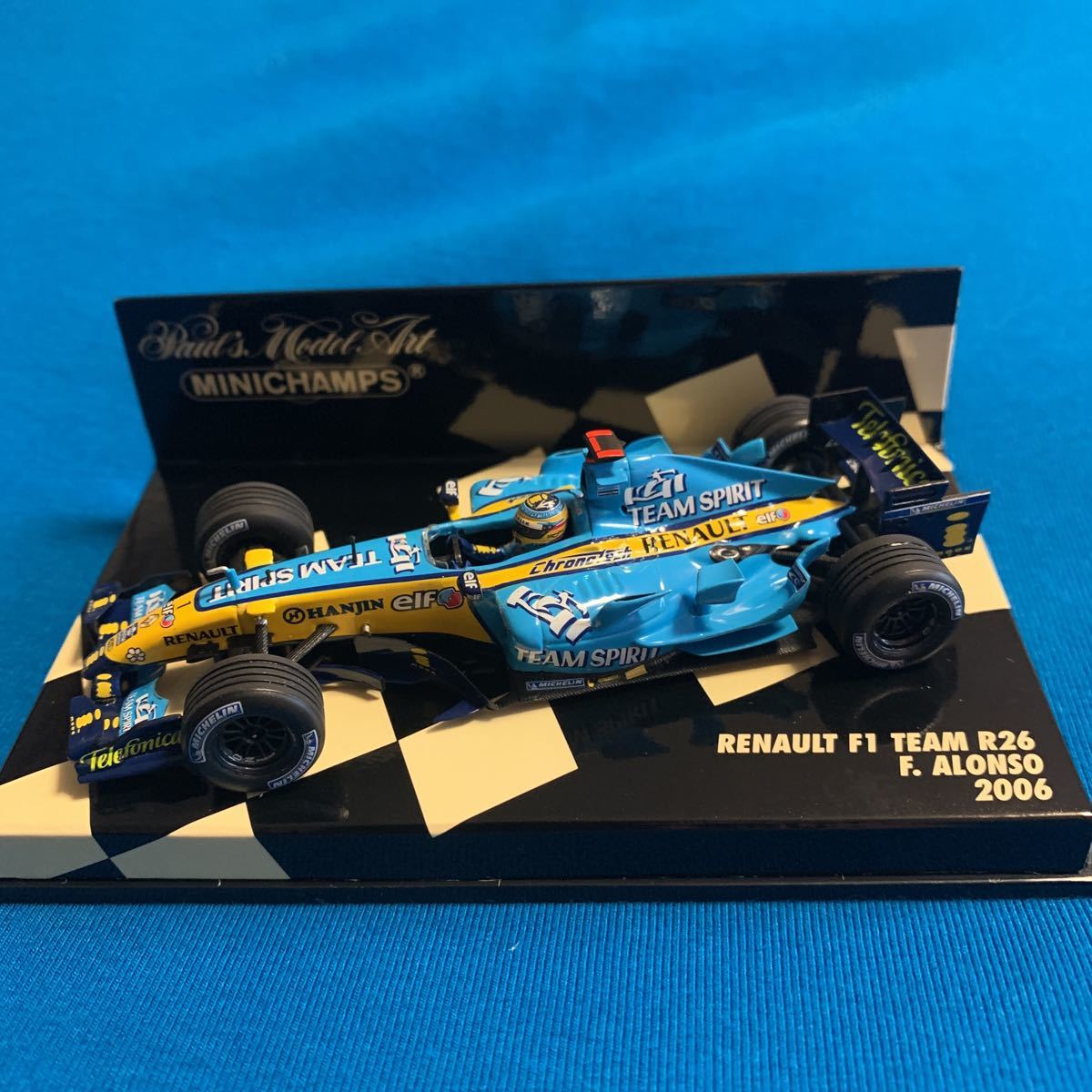 ミニチャンプス 1/43 RENAULT F1 TEAM R26 F.ALONSO 2006 ルノー