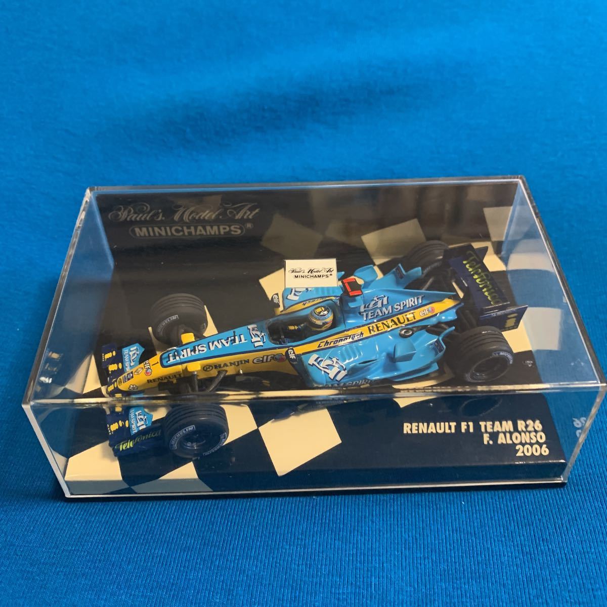 ミニチャンプス 1/43 RENAULT F1 TEAM R26 F.ALONSO 2006 ルノー