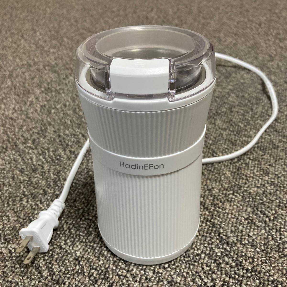 【送料込・新品に近い】 電動コーヒーミル コーヒーグラインダー HadinEEon CG-8316 200Wハイパワー 水洗い可能 掃除ブラシ付_1