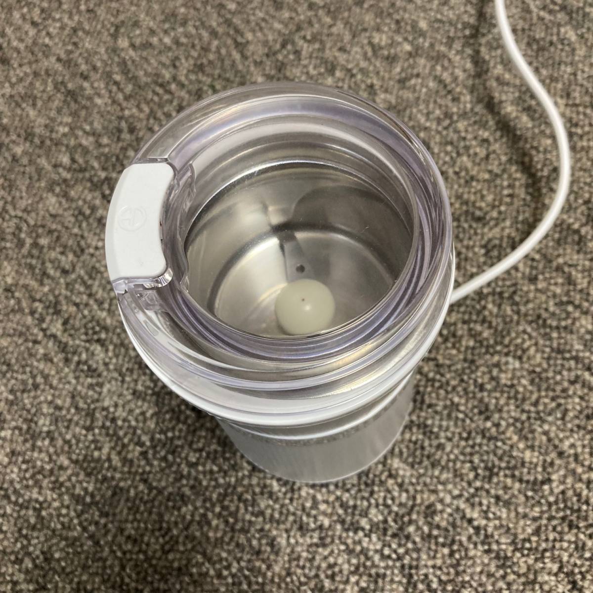 【送料込・新品に近い】 電動コーヒーミル コーヒーグラインダー HadinEEon CG-8316 200Wハイパワー 水洗い可能 掃除ブラシ付_3