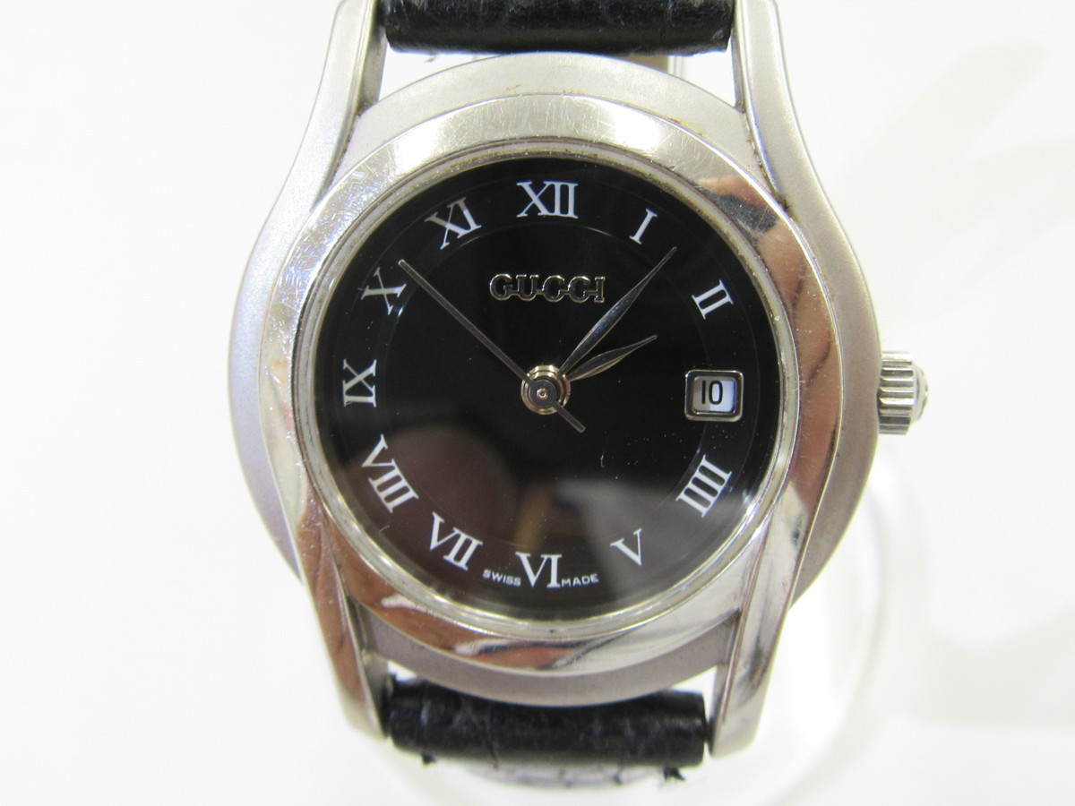 GUCCI レディース クォーツ 腕時計 5500L 中古品