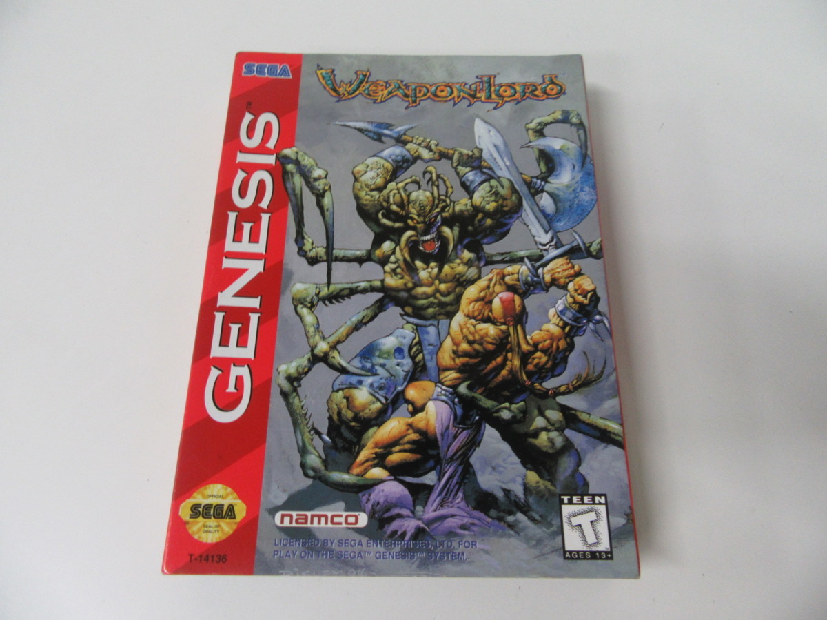 WEAPONLOAD SEGA GENESIS ジェネシス 箱・説明書付き