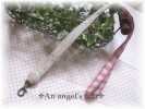 ★An angel's tear★handmade*ネックストラップ*pink_1
