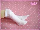 【即決】幼SD用ニーソックス白_1