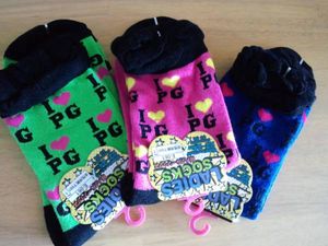 I　ＬＯＶＥ(ハート)　ＰＧ　靴下☆ポルノグラフィティ_1