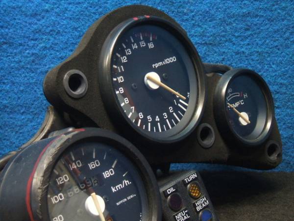 VFR400R(NC30) スピードタコメーター水温計インジケーター(ホンダ用