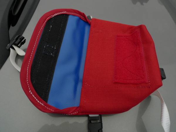 ZO BAGS Mini Bum Bag Redエリックゾーバムバッグ(メッセンジャー