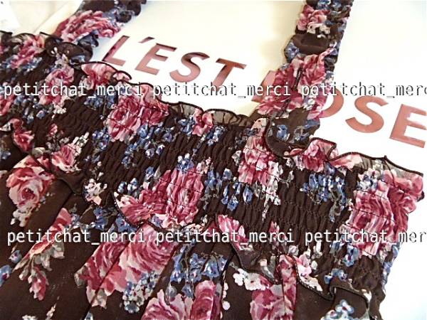 レストローズ フラワー柄 シフォンワンピース 花柄 福袋中身 ワンピース 売買されたオークション情報 Yahooの商品情報をアーカイブ公開 オークファン Aucfan Com