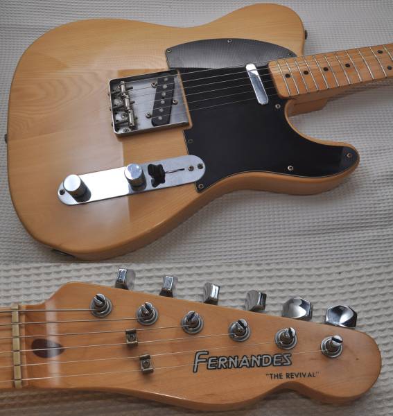 ☆FERNANDES☆THE REVIVAL RTE-60 NAT TELECASTER☆(フェルナンデス