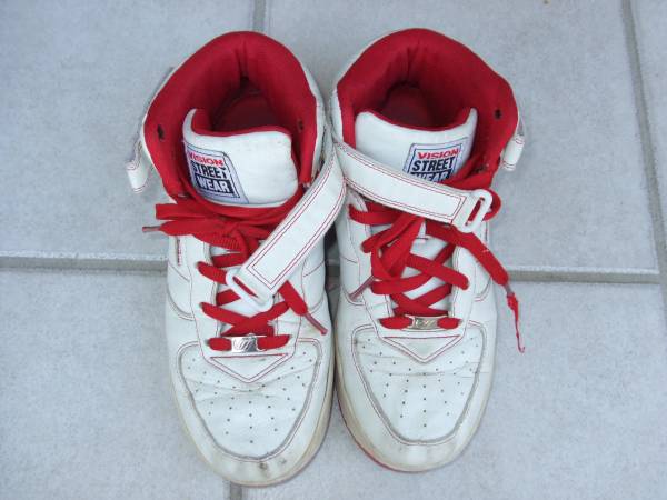 ハイカットvisionスニーカー 女子高生使用 フェチ 23 5cm 売買されたオークション情報 Yahooの商品情報をアーカイブ公開 オークファン Aucfan Com