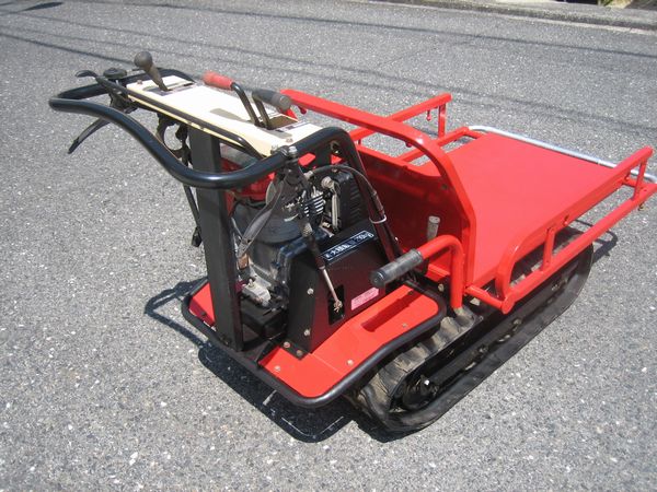 トップカー カワシマ EC700AP 手動ダンプ キャタピラー運搬車(運搬車