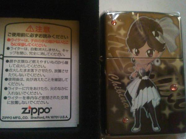 未使用品】 Zippo ジッポーライター 中森明菜 歌姫伝説 限定モデル
