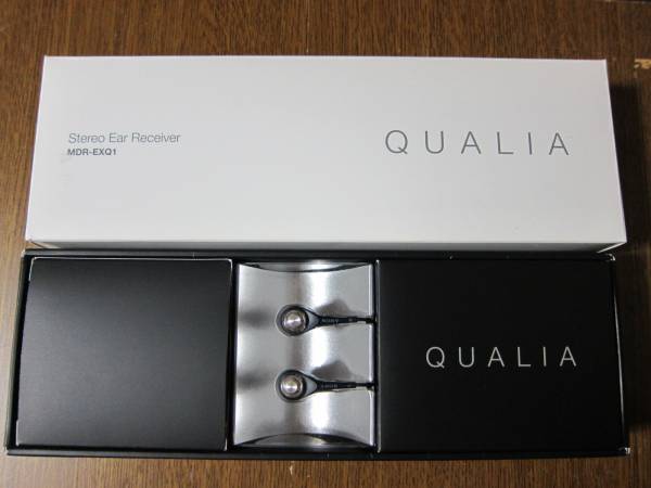 中古品☆日本製 SONY QUALIA(クオリア) MDR-EXQ1 (ソニー)｜売買された 