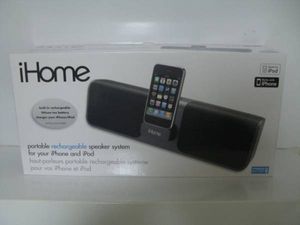 Apple新品未使用iHome iP56充電式電池搭載ポータブルスピーカー_1