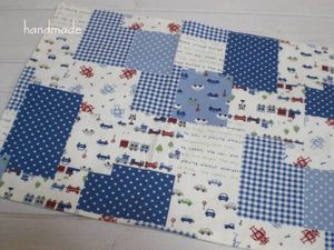 ハンドメイド★ランチョンマット★車＆ロボット柄_1