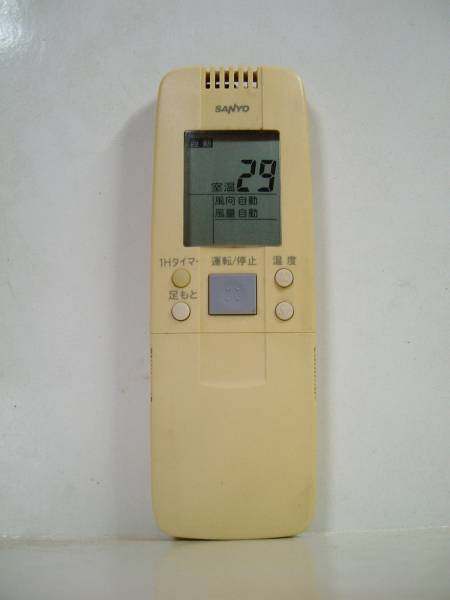 三洋電機 エアコンリモコン RCS-VR3A(K) 中古三洋電機 エアコン