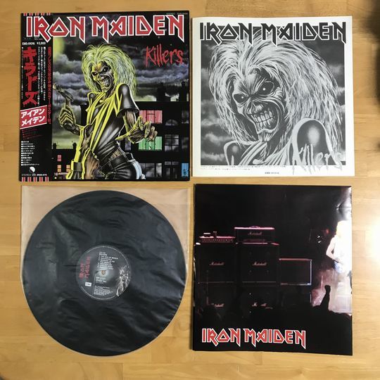 帯付国内盤(特典大型ポスター付)！IRON MAIDEN : アイアン・メイデン