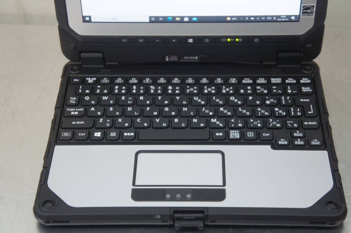 WiFi有 パナソニック 中古タブレット タフブック CF-20A0385VJ