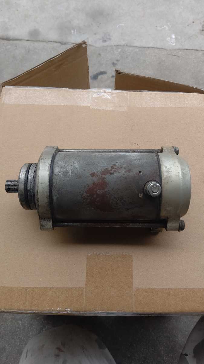 CBX400F CBX550F セルモーター スターターモーター 実動確認済み
