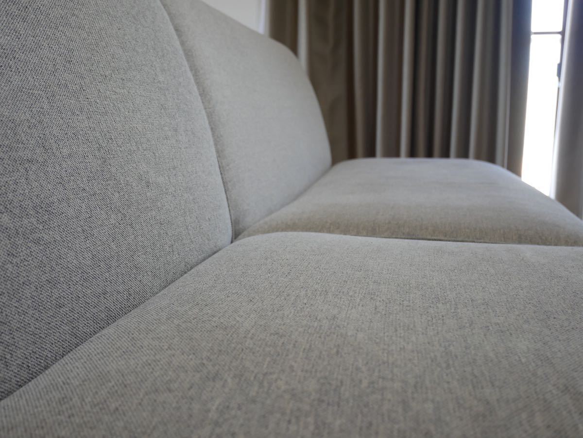 unico ウニコ　ROY ロイ　カウチソファー　2シーター　グレー　3人掛け インテリア　デザインソファー　オシャレ　シンプル_5