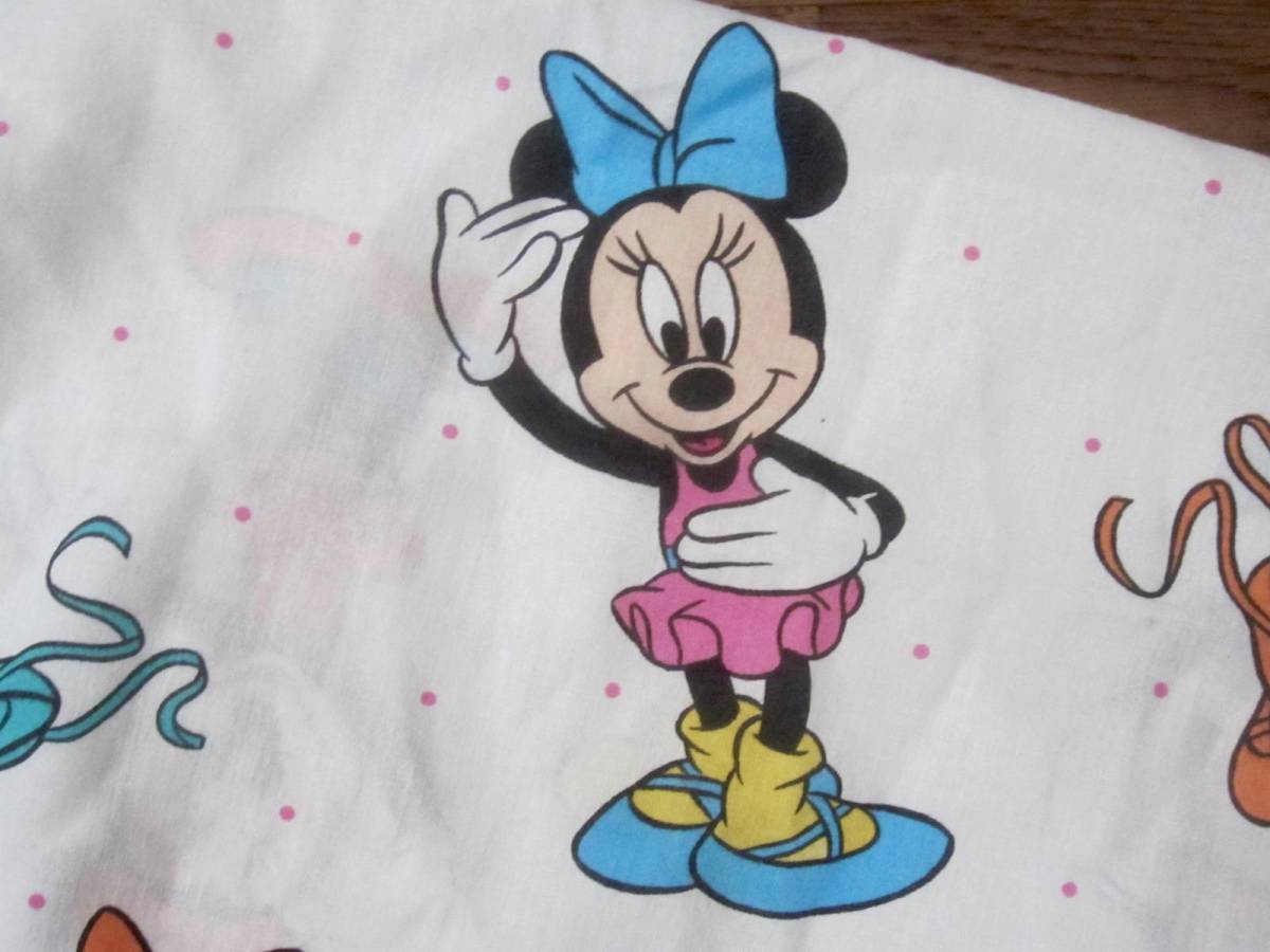 ディズニー 美ミニーちゃん バレリーナ バレエ ダンサー鮮やかシーツ ドット生地トウシューズ シーツ 売買されたオークション情報 Yahooの商品情報をアーカイブ公開 オークファン Aucfan Com