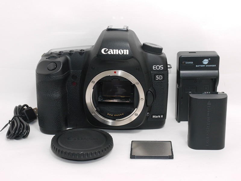 CBA01 Canon キヤノン EOS 5D Mark II ボディ おまけCFカード付き(キヤノン)｜売買されたオークション情報