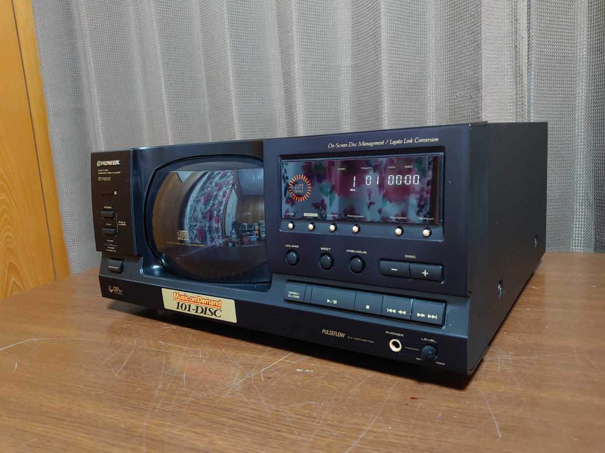 パイオニア PIONEER 101枚チェンジャー機能搭載CDプレーヤー PD-F1005