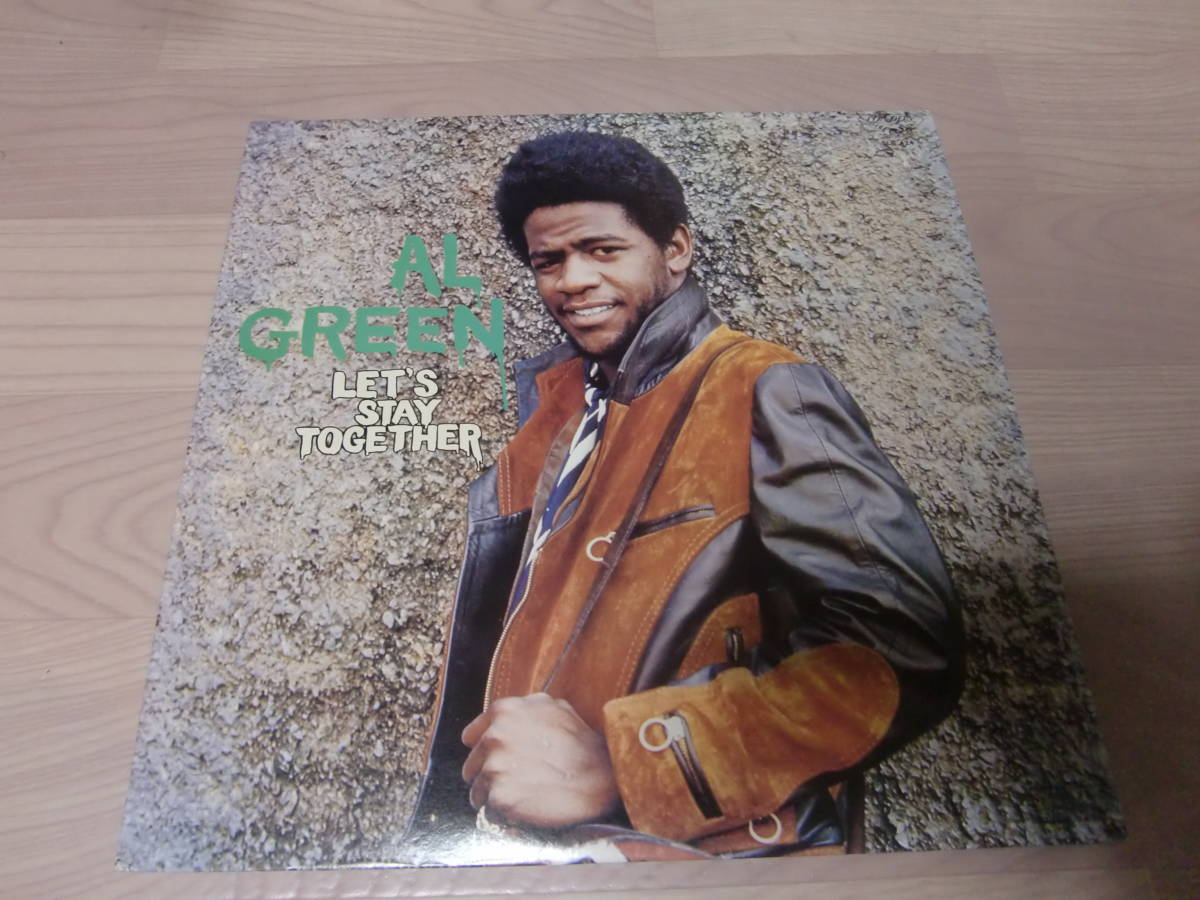 LP 日本盤 Al Green Let's Stay Together ⁄ Stay Let's (GREEN VINYL