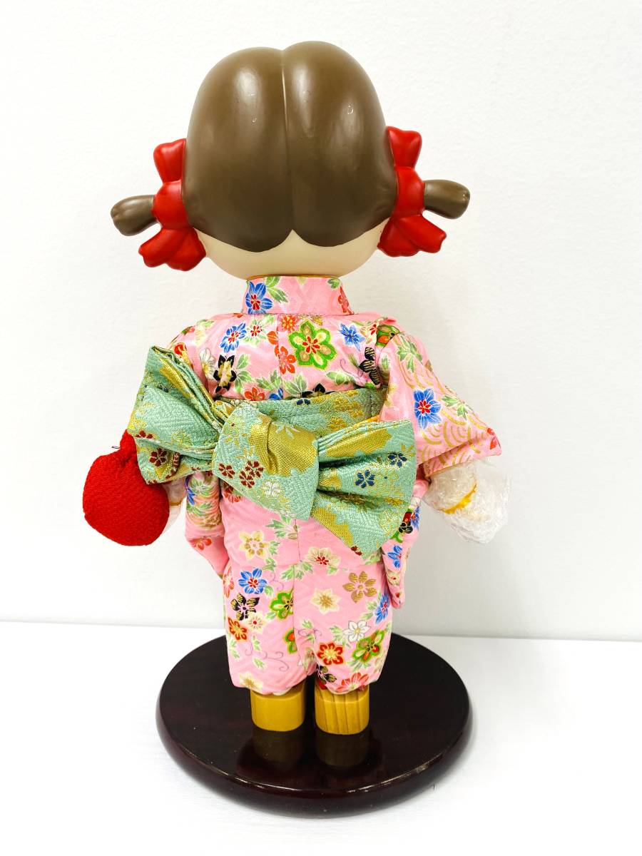 新品未使用】ペコちゃん誕生50周年記念 人形 晴れ着ペコちゃん 曙 