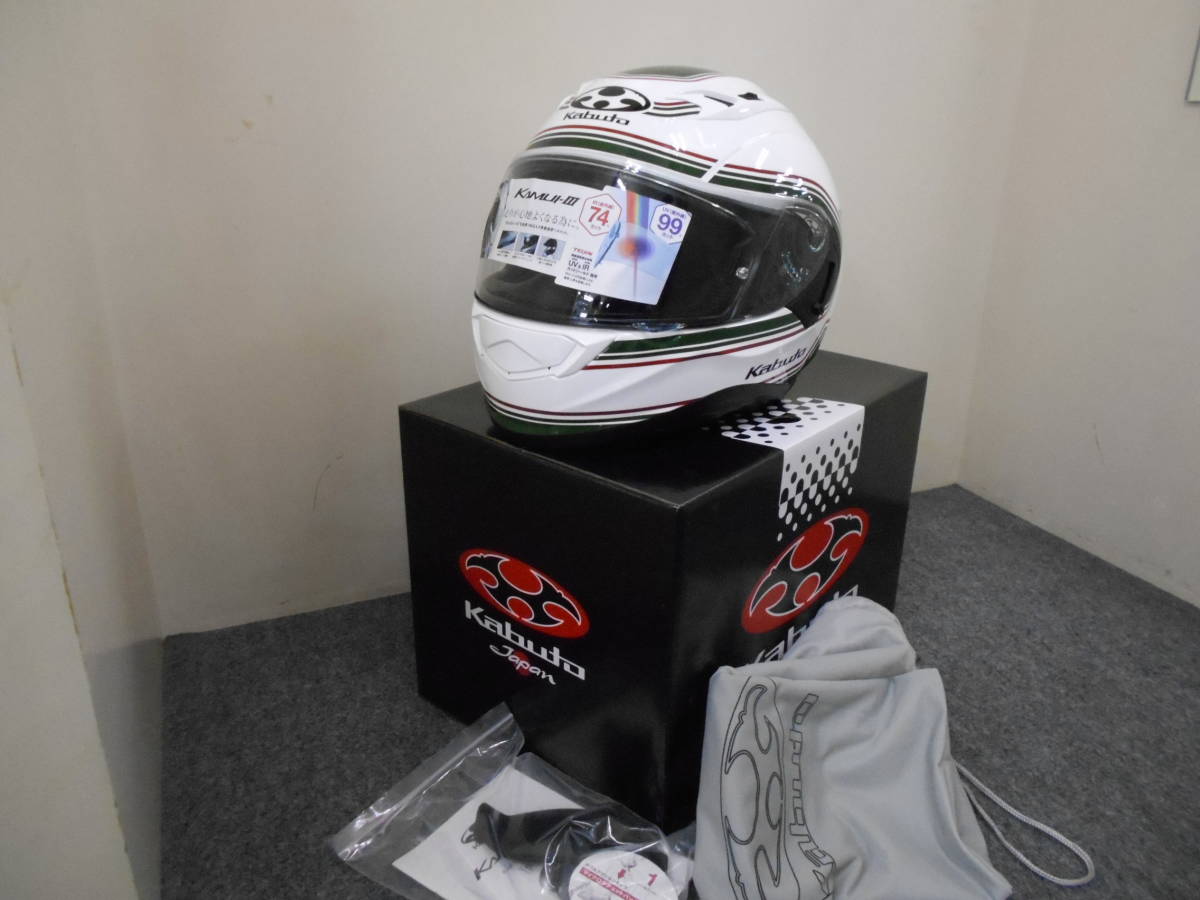 極美品 Kabuto Kamui-III CLASSIC ITALIA XL