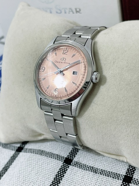 稼働品 ORIENT STAR オリエントスター 自動巻き 腕時計 デイト 裏  