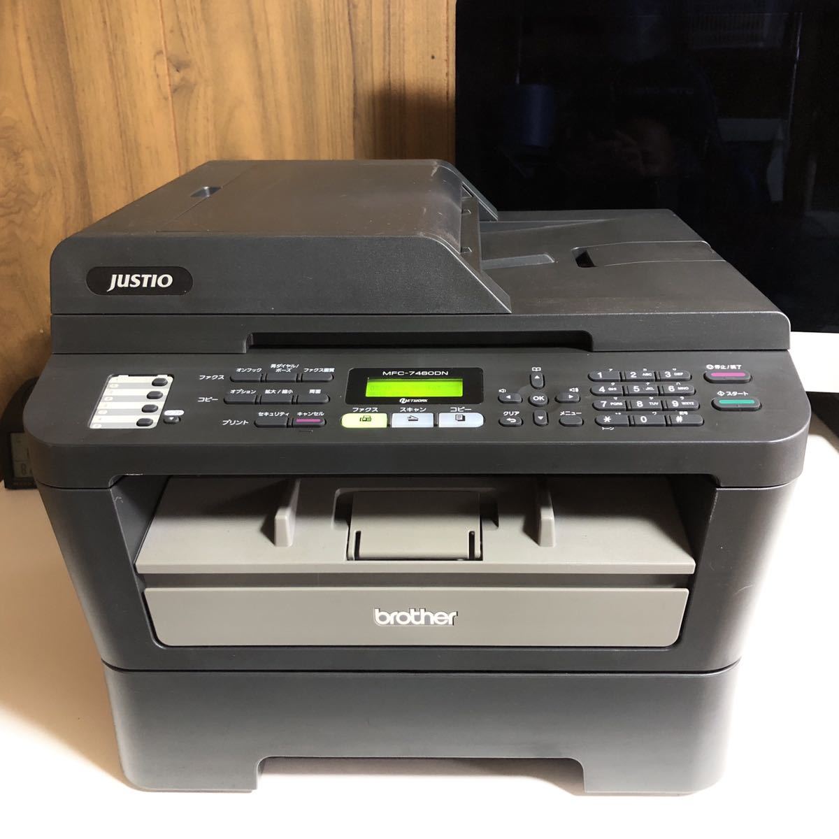 使用少なめ899枚！ brother A4 モノクロ レーザープリンター 複合機 