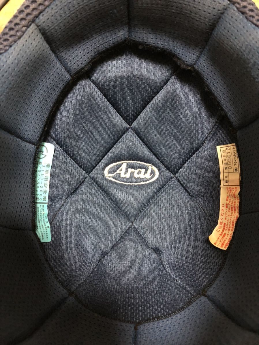 中古 Arai アライ クラシックDC ジェットヘルメット XLサイズ カラー