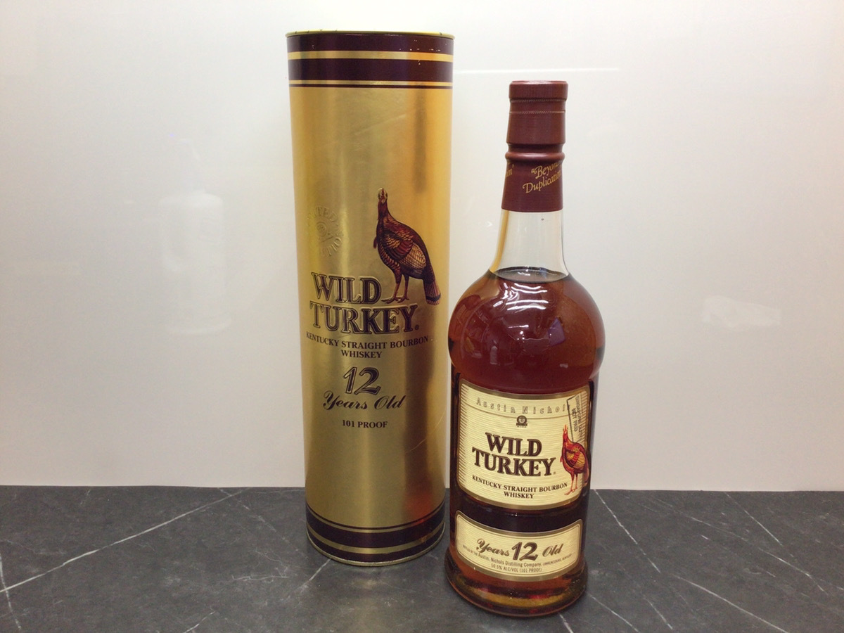 古酒】ワイルドターキー 12年 750ml 50.5％ 箱 バーボン WILD TURKEY