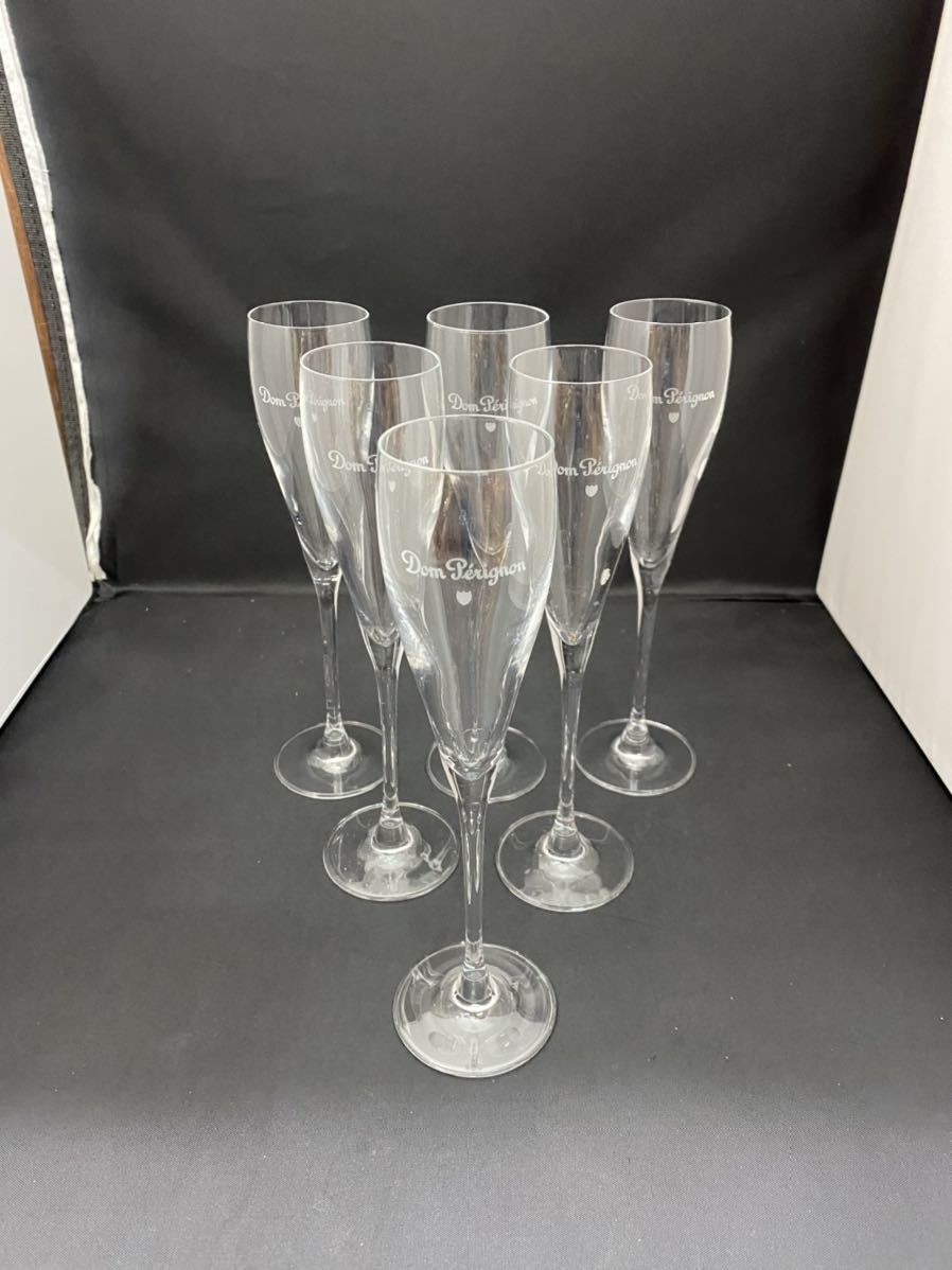 非売品　Dom Pérignon シャンパングラス 6脚セット ドンペリニヨン シャンパングラス 6脚セット 非売品 非売品 ドン