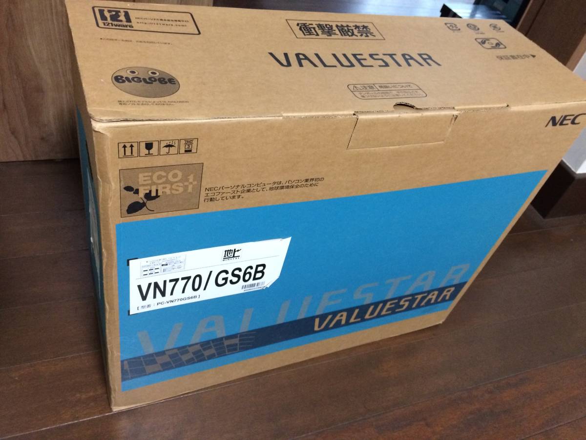 VALUESTAR Win7 VN770⁄S 7搭載 NEC、デスクトップPC「VALUESTAR」09年